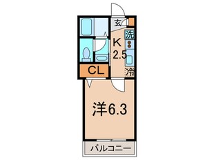 プリモレガ－ロの物件間取画像